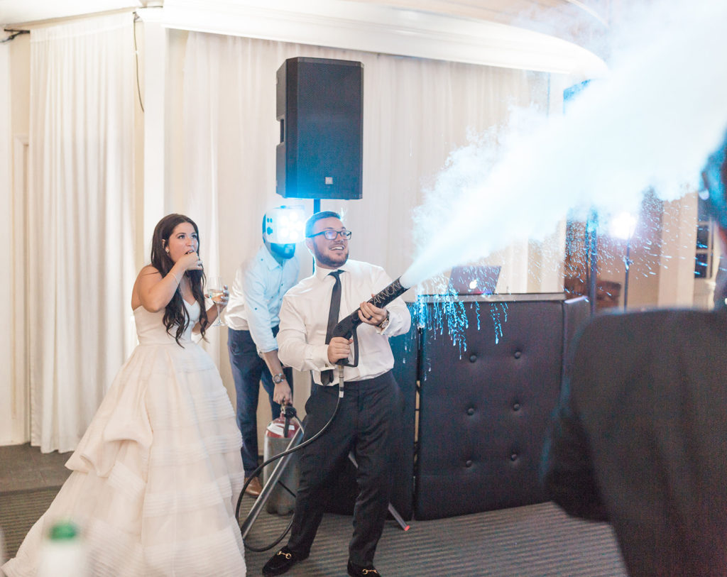 co2 blast wedding