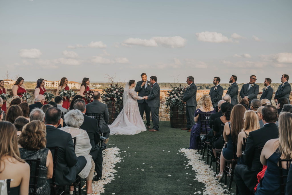 Aysha and Brad Bella Collina Wedding