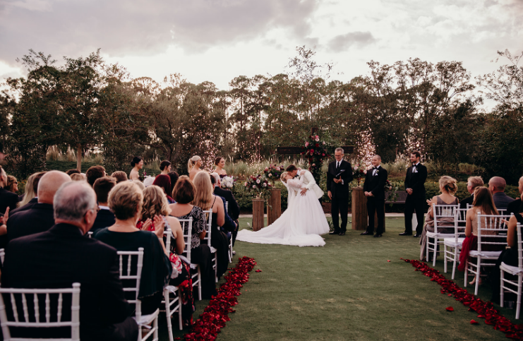 Sparkler box wedding