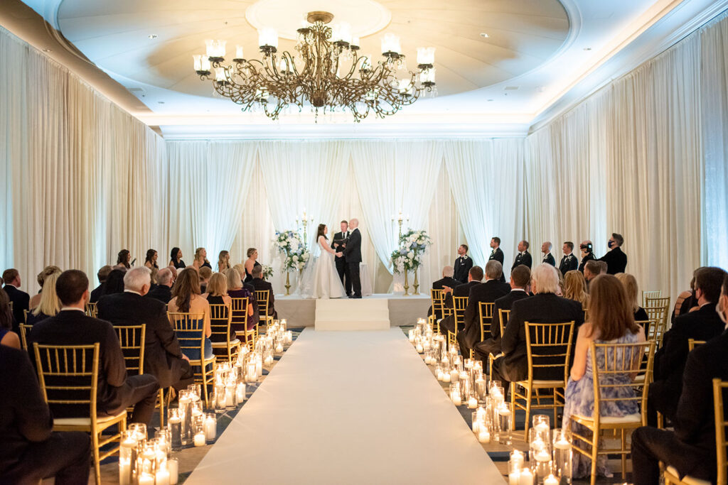 Ballroom Wedding Ceremony